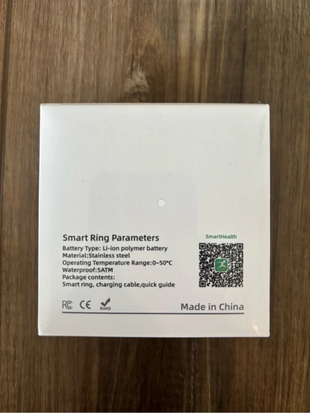 Smart Ring Health Tracker - Size 12